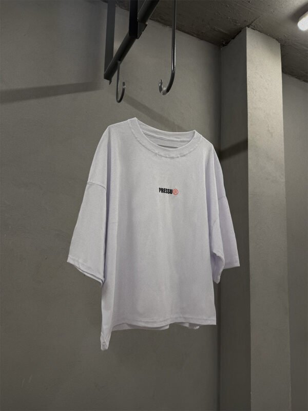 BOXY PUFFER PINK WHITE