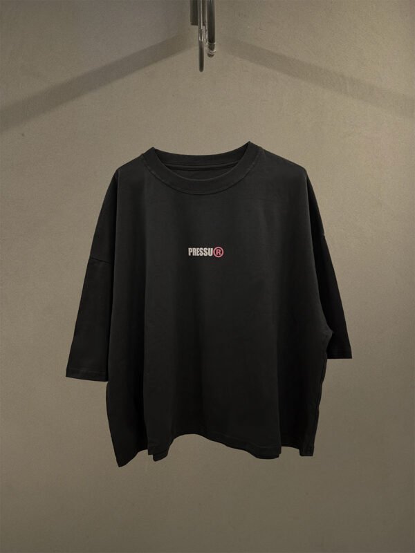 BOXY PUFFER PINK BLACK