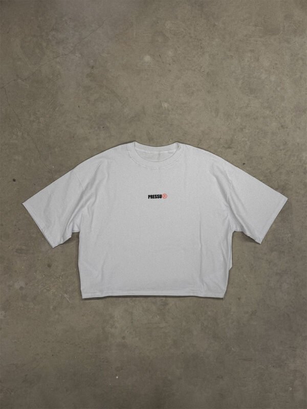 BOXY PUFFER PINK WHITE